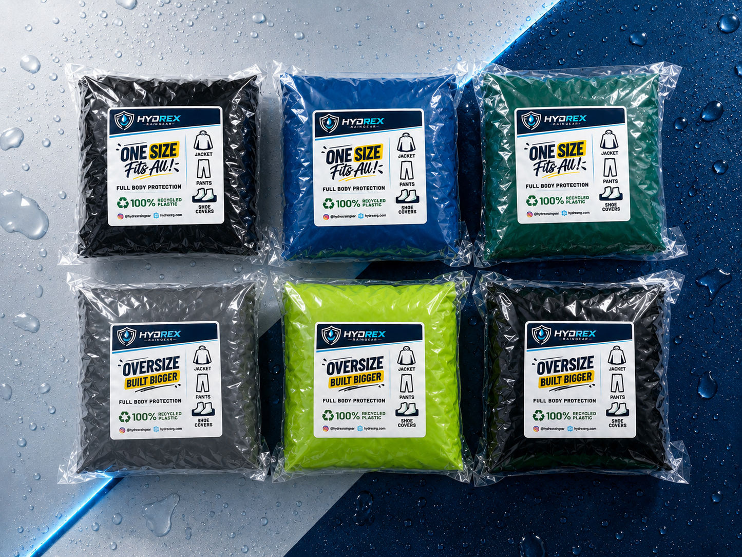 HYDREX - Pack x6 Mix (3+3)